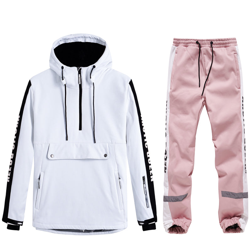 Arctic Queen Winter Guide Stripe reflektierende Schneeanzüge für Damen
