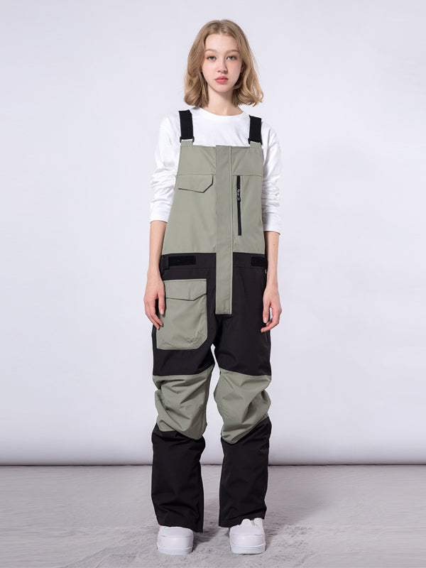 Mutu Snow Winter Moment Block Schnee-Latzhose für Herren