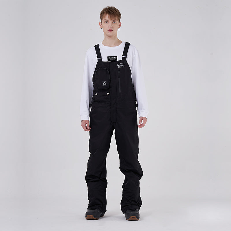 RAWRWAR Ice Storm Pocket Solid Snow Bib Pants für Damen