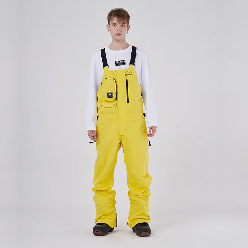 RAWRWAR Ice Storm Pocket Solid Snow Bib Pants für Damen