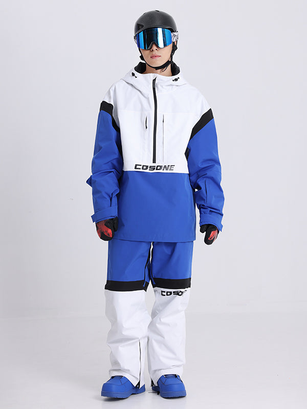 Cosone Powdreamer Colorblock Anorak-Schneejacke für Damen