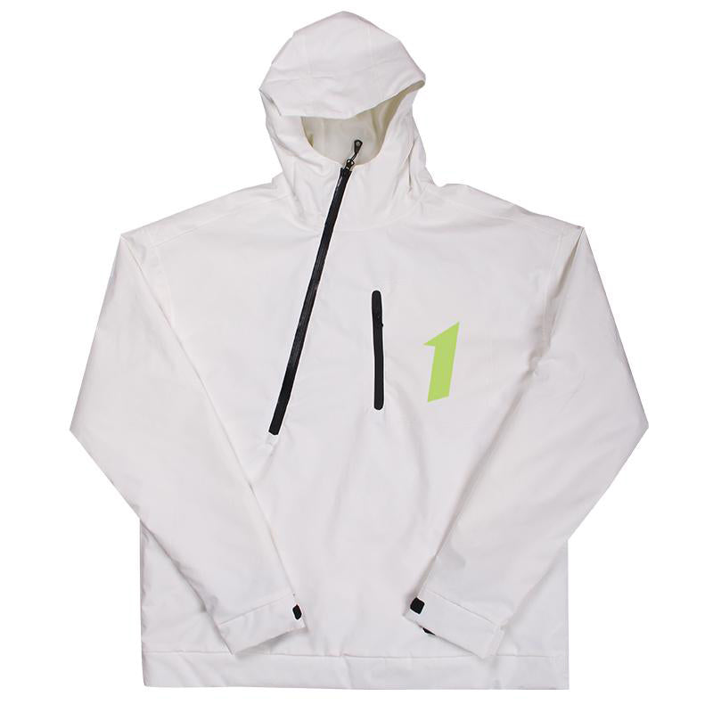 Cosone Damen-Outdoor-Sport-Snowboardjacke mit schrägem Reißverschluss