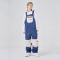 RAWRWAR Mountain Discover Colorblock Ski-Latzhose für Damen