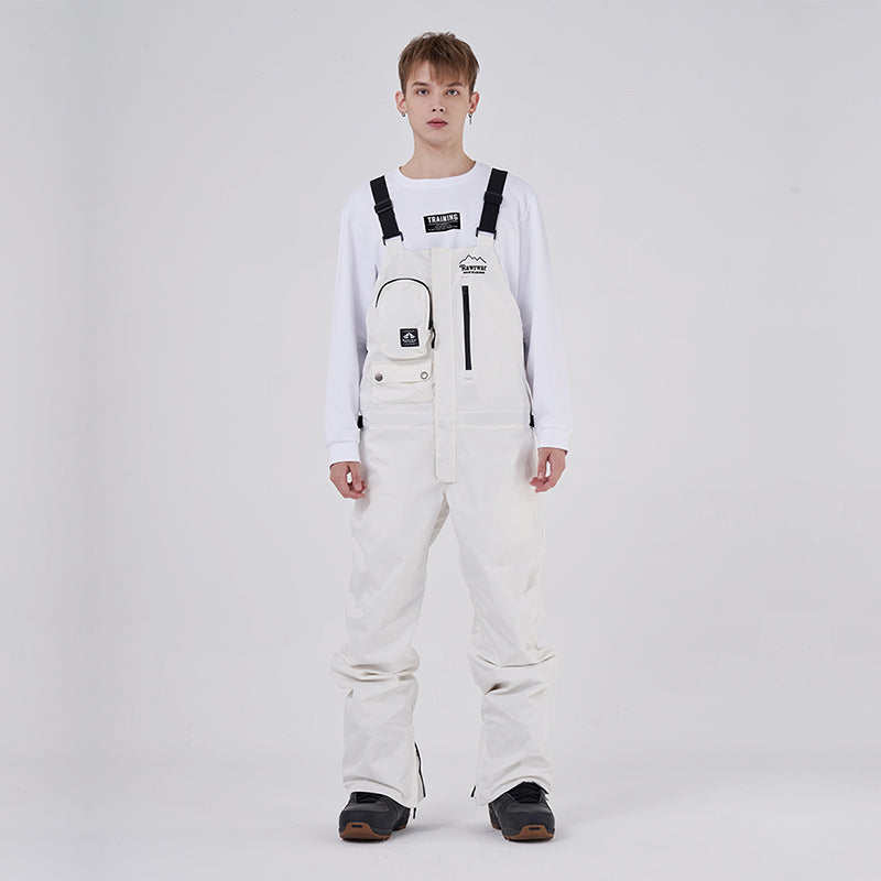RAWRWAR Ice Storm Pocket Solid Snow Bib Pants für Damen