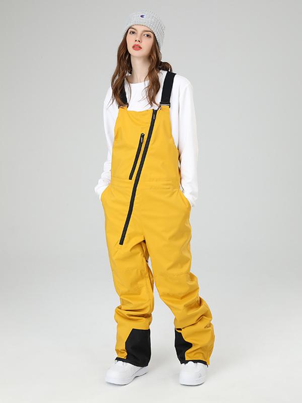 Searipe Herren Winter-Schneehose mit schrägem Reißverschluss