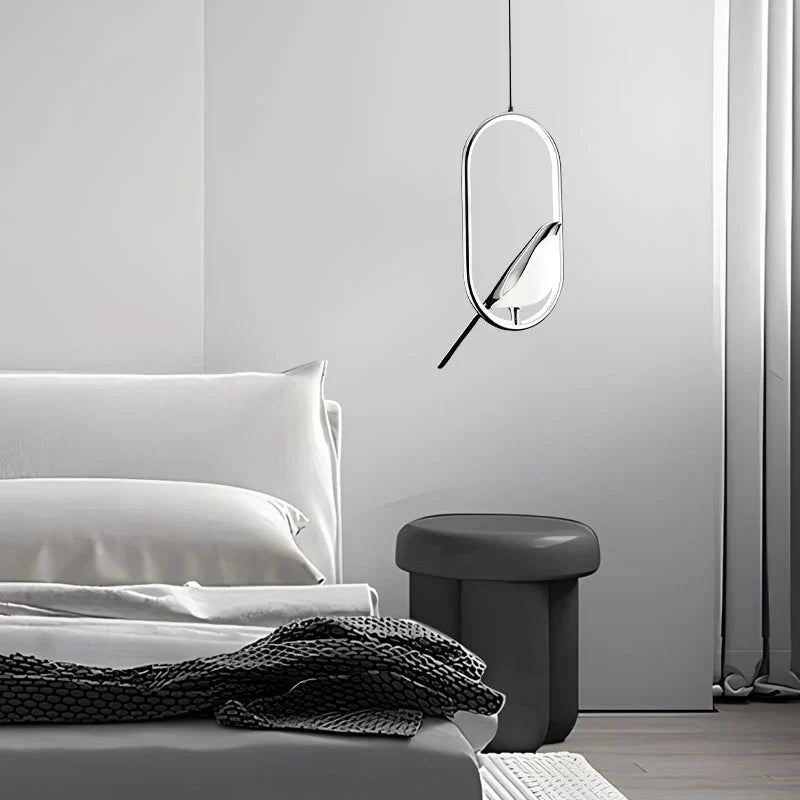 Luvano Magpie LED Pendelleuchte Vogel Nordic