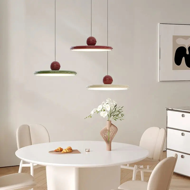 Luvano LED Pendelleuchte Ufo Nordic Cream Design