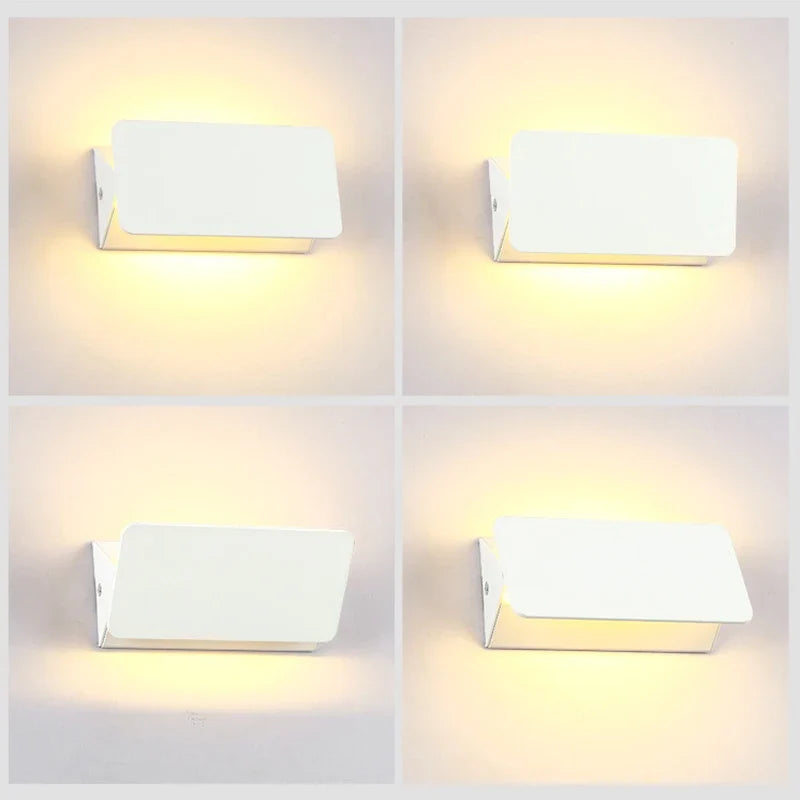 Luvano LED Wandleuchte Aluminium schwenkbar