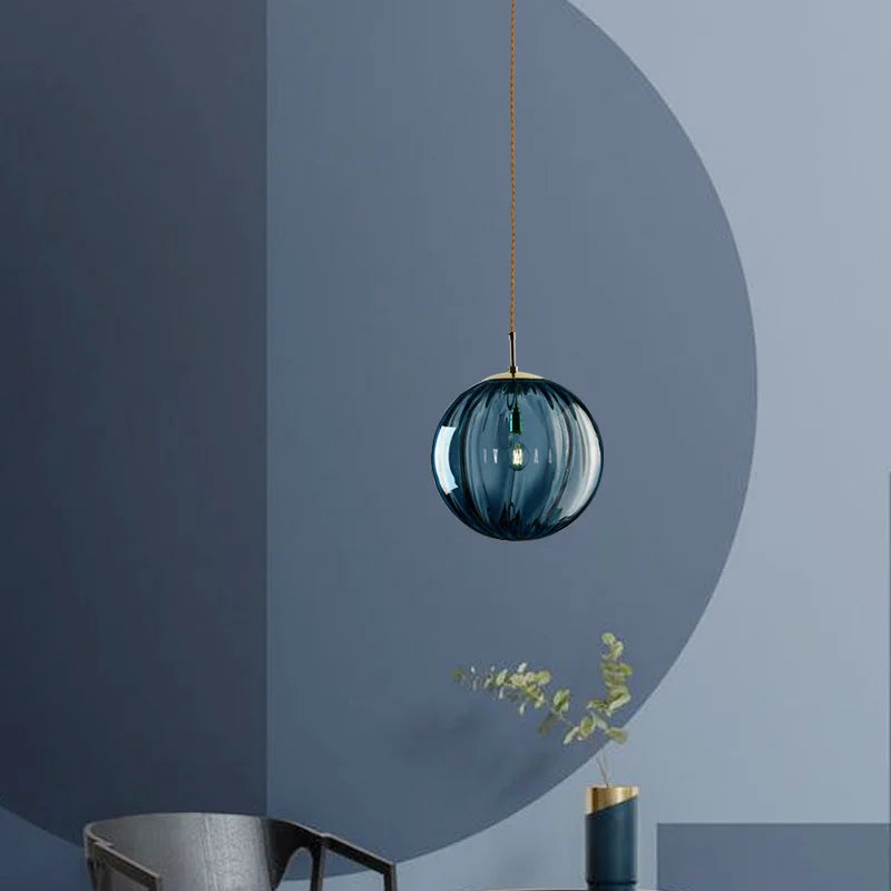 Luvano Pendelleuchte Glaskugel Nordic elegant