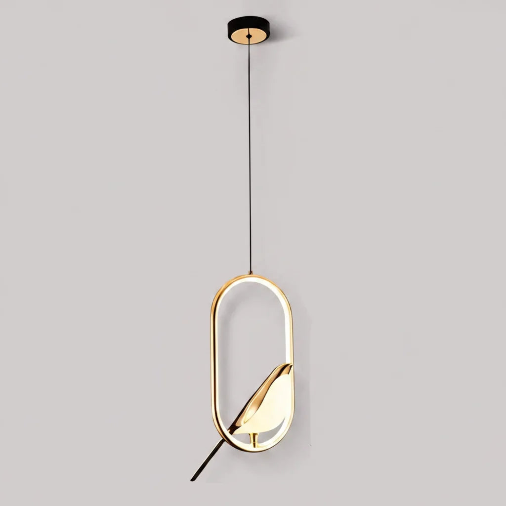 Luvano Magpie LED Pendelleuchte Vogel Nordic