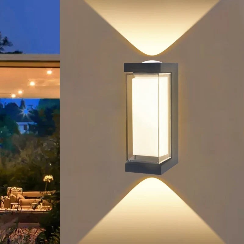 Luvano LED Wandleuchte außen Up Down modern
