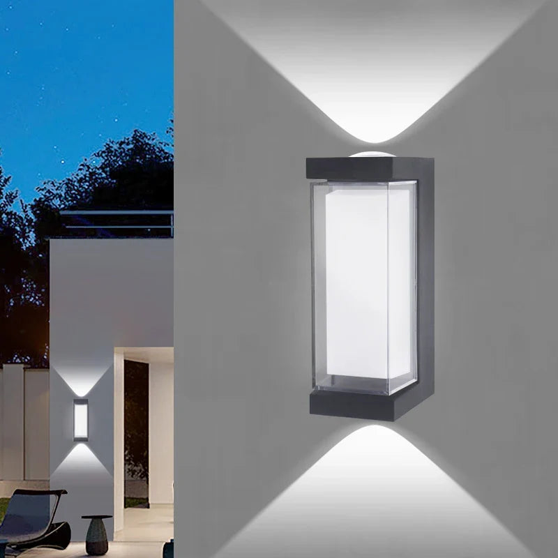 Luvano LED Wandleuchte außen Up Down modern
