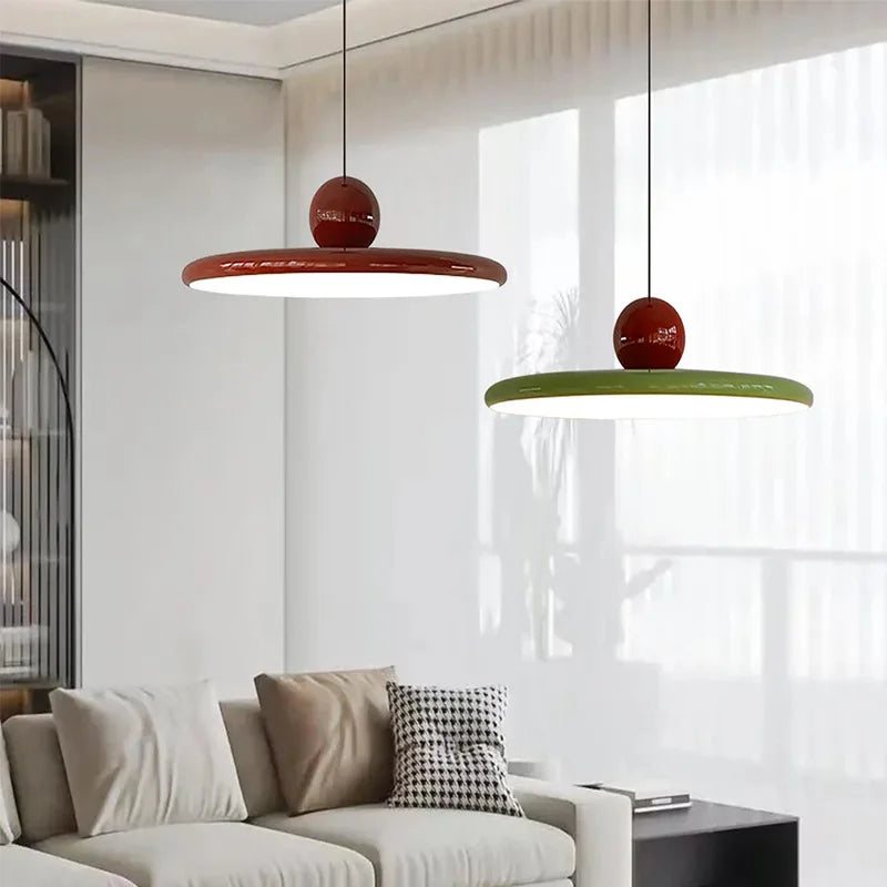 Luvano LED Pendelleuchte Ufo Nordic Cream Design