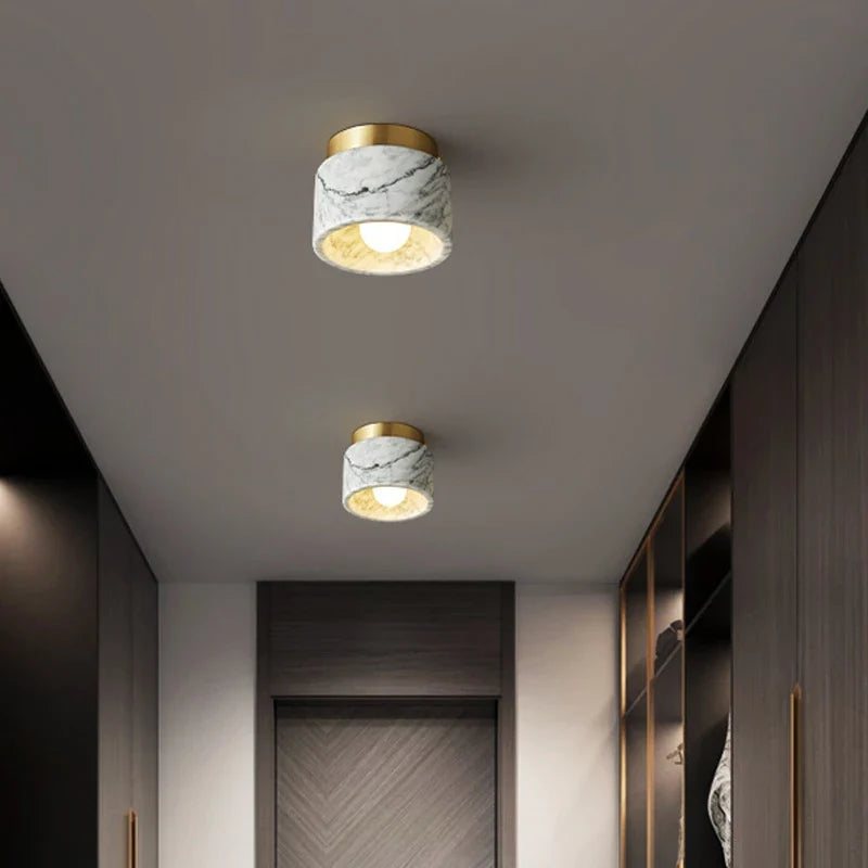 Luvano LED Downlight Marmor Nordic Deckenspot