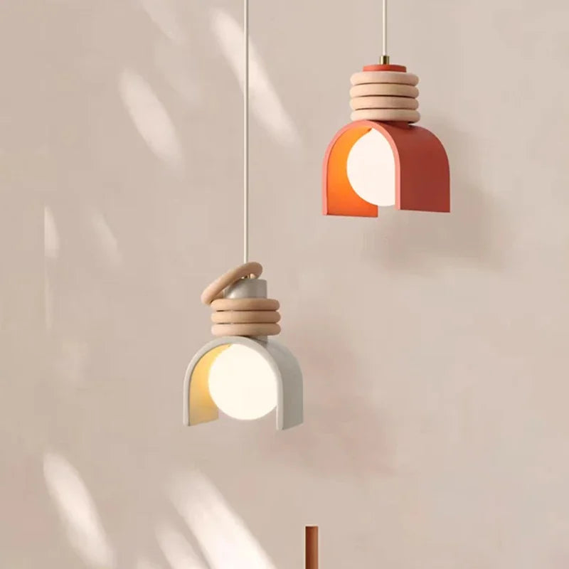 Luvano Pendelleuchte Wabi Sabi Resin japanisch
