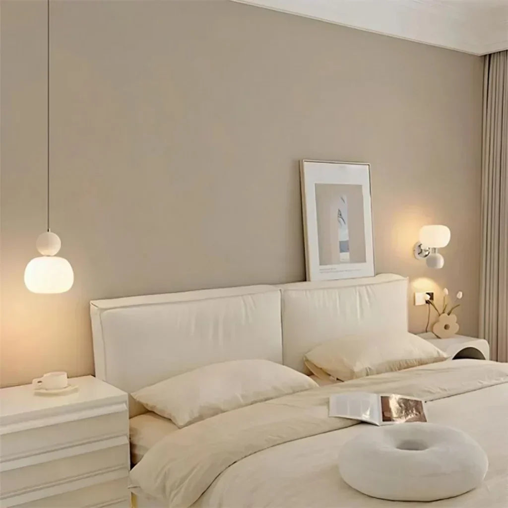 Luvano LED Pendelleuchte Kürbisform Nordic