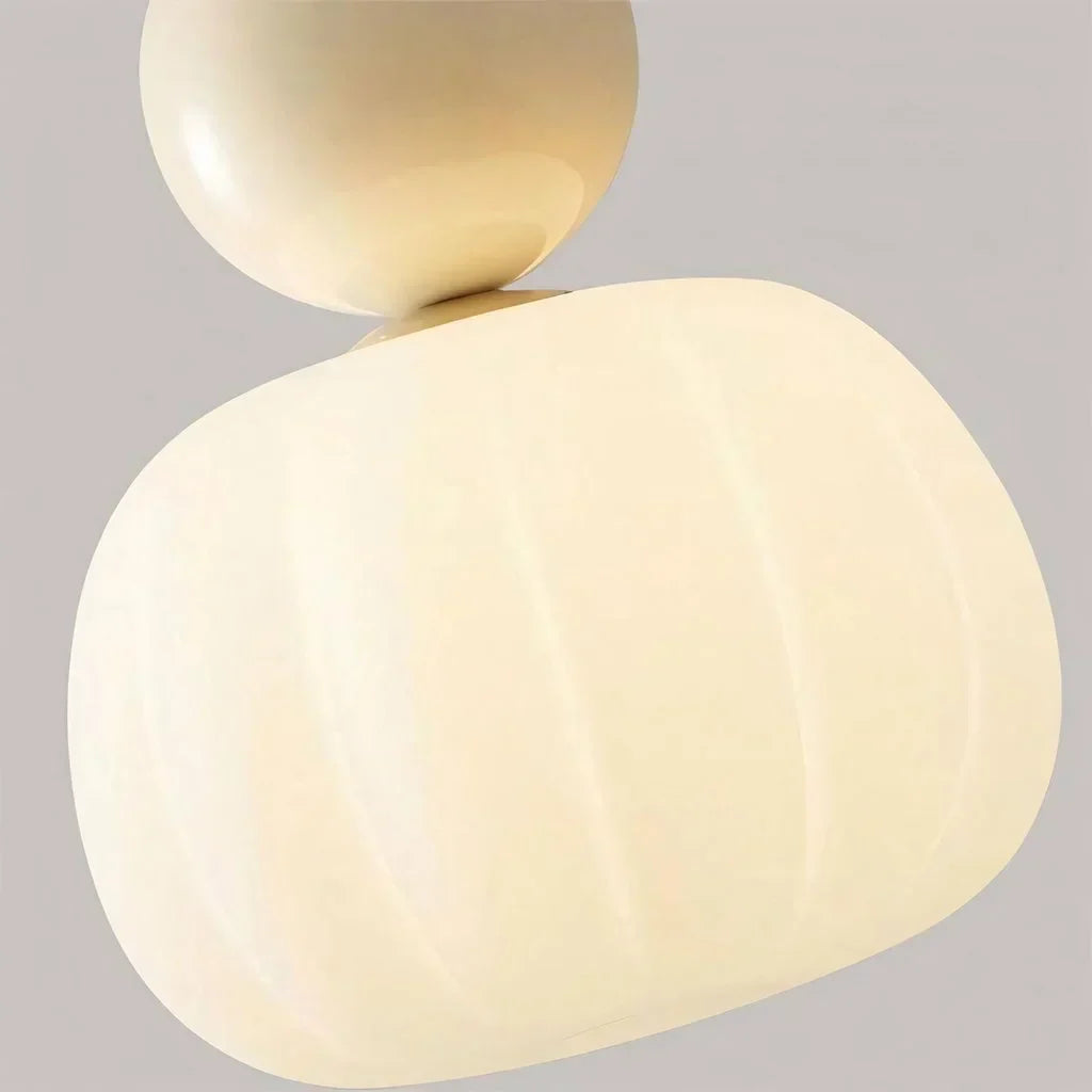 Luvano LED Pendelleuchte Kürbisform Nordic