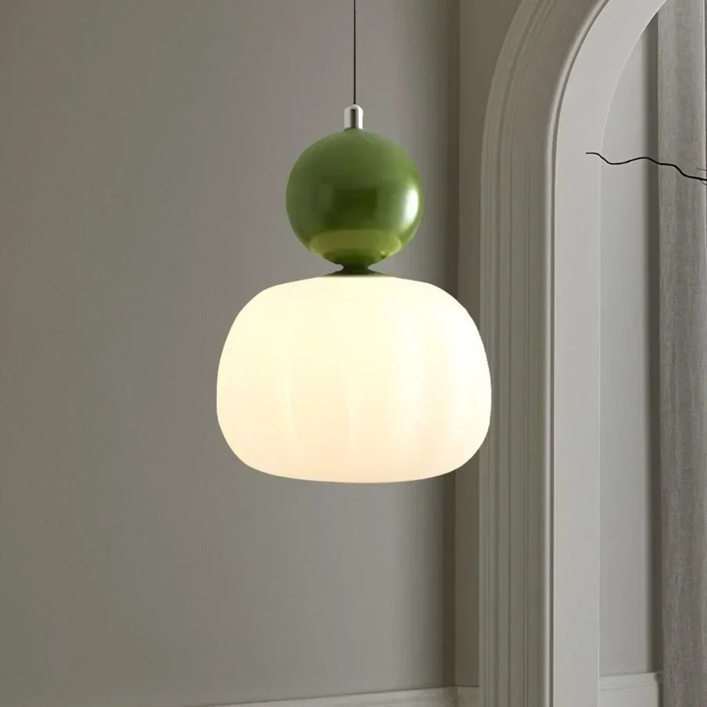 Luvano LED Pendelleuchte Kürbisform Nordic