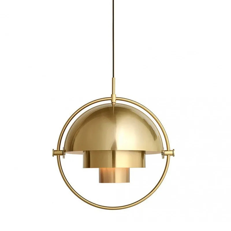 Luvano Pendelleuchte Metall skulptural Nordic