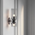 Luvano Wandleuchte Rauchglas Röhre Nordic