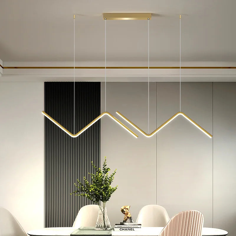 Luvano Pendelleuchte Aluminium Esstisch Nordic