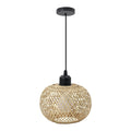 Luvano Natura Deckenleuchte Bambus Rattan LED