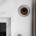 Luvano LED Wandleuchte Glas rund Nordic Deko