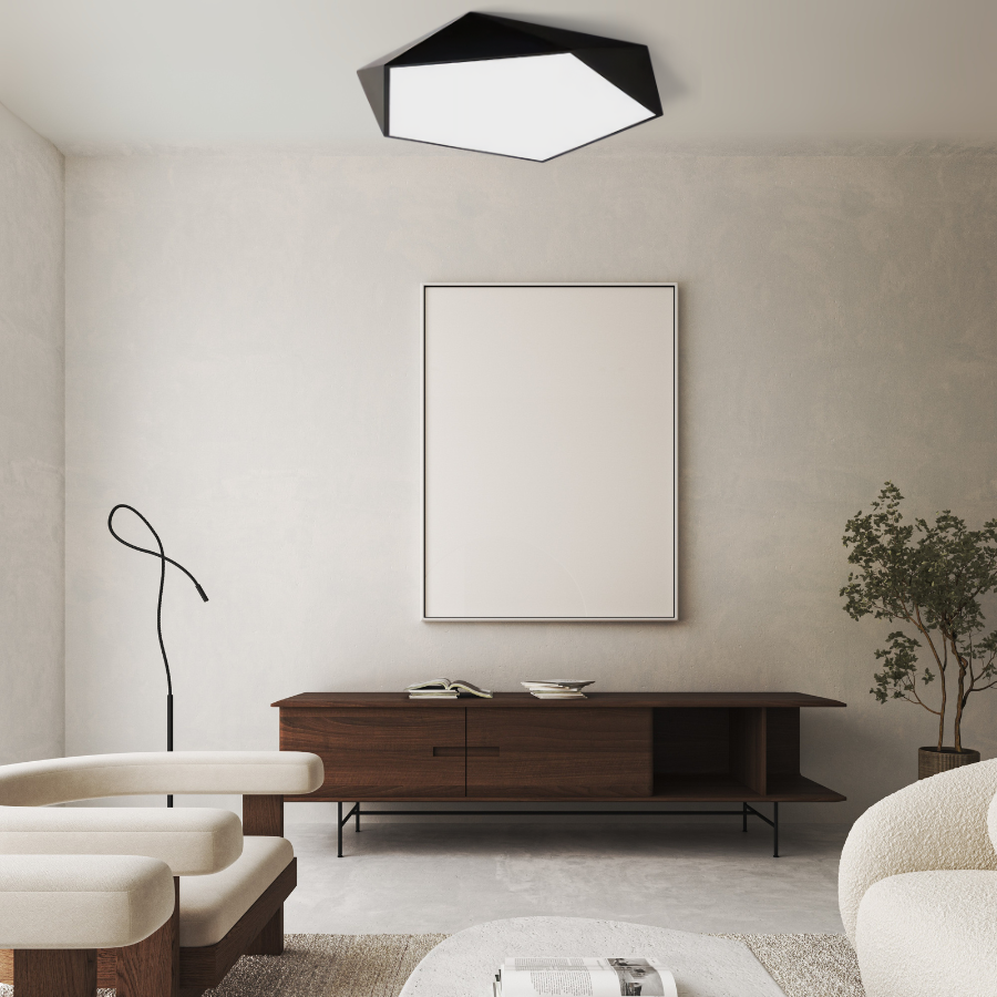 Luvano Skydor LED Deckenleuchte geometrisch