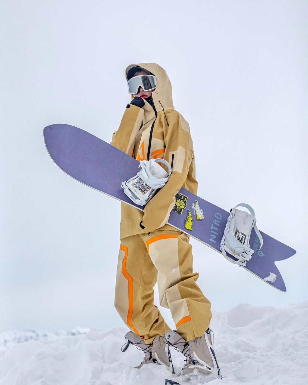 Snowall Unisex Mountain Crew wasserdichte Snowboardanzüge für Herren