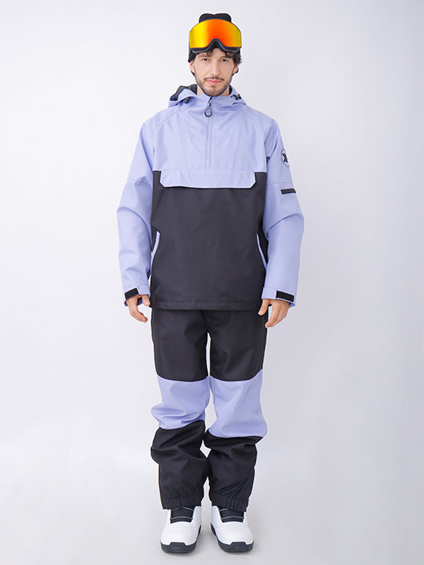 Snowverb Alpine Ranger Colorblock Anorak Snowboardjacke für Herren