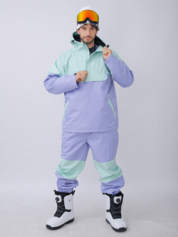 Snowverb Alpine Ranger Schneeanzug-Sets für Herren mit reflektierenden Streifen