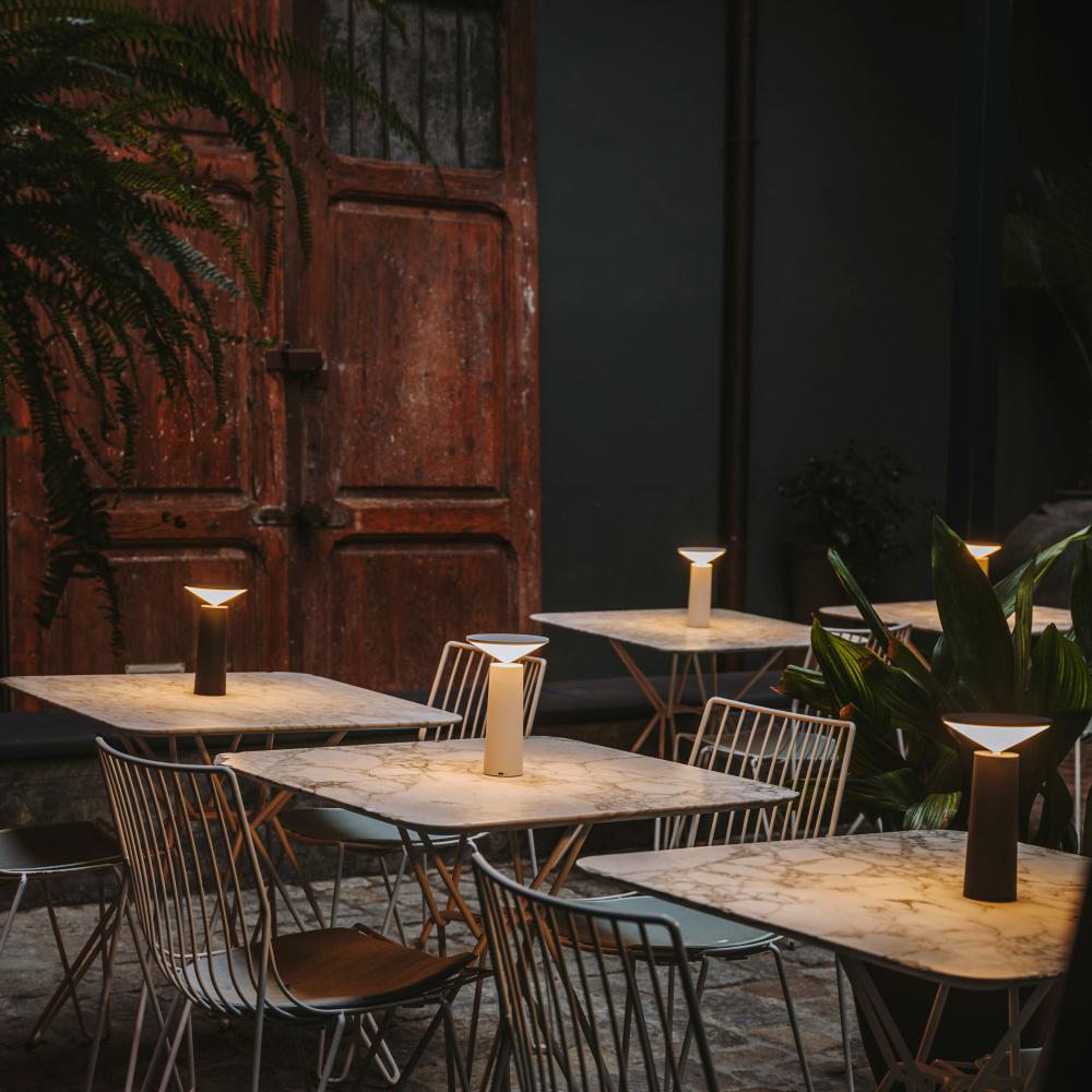 Luvano Tischleuchte dimmbar Designerleuchte modern