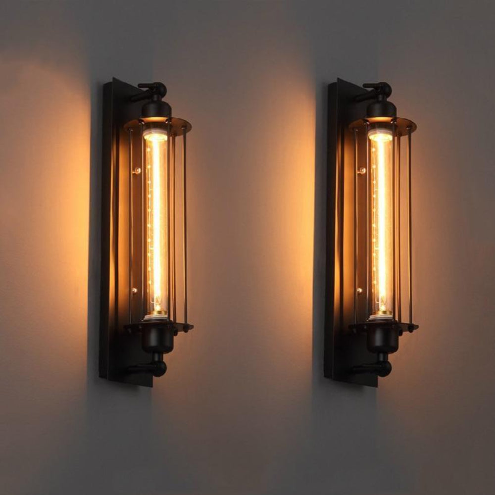 Luvano Wandleuchte Vintage Metall LED
