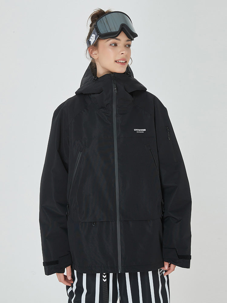 Damen Mountain Breaker Thermo-Wintermantel Anorak Schneejacke