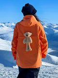 Renchill BearHug Kuscheliger Fleece-Oversize-Schneehoodie für Damen
