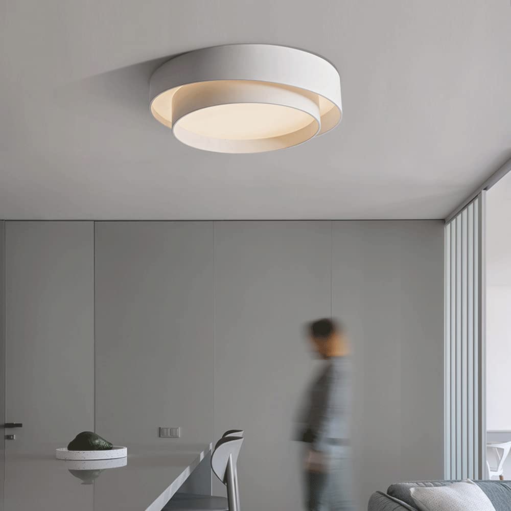 Luvano LED Deckenleuchte rund Nordic minimalistisch