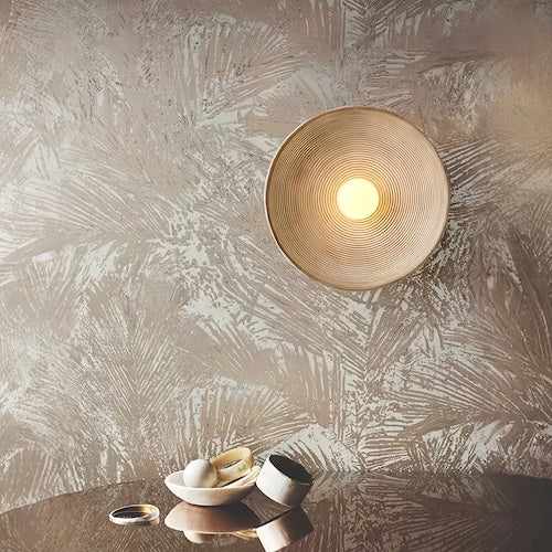 Luvano Wandleuchte Holz rustikal LED handgemacht