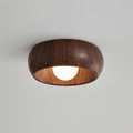 Luvano Albanora Deckenleuchte Holz LED minimal