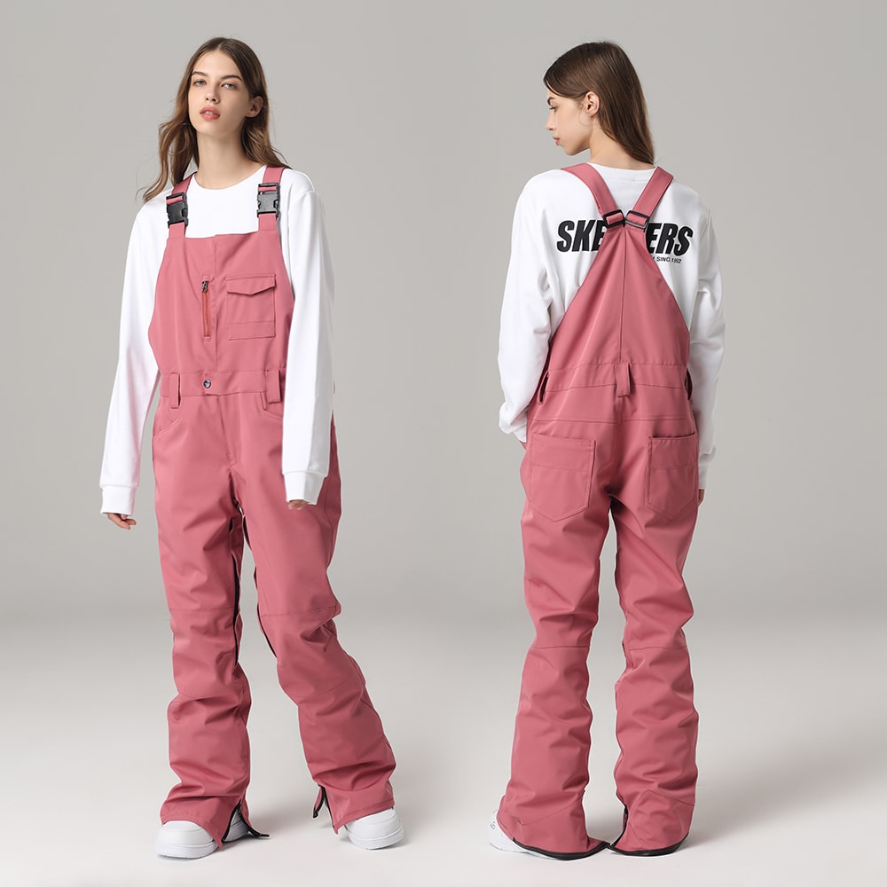 Searipe Mountain Terry Damen-Skihose, Latzhose