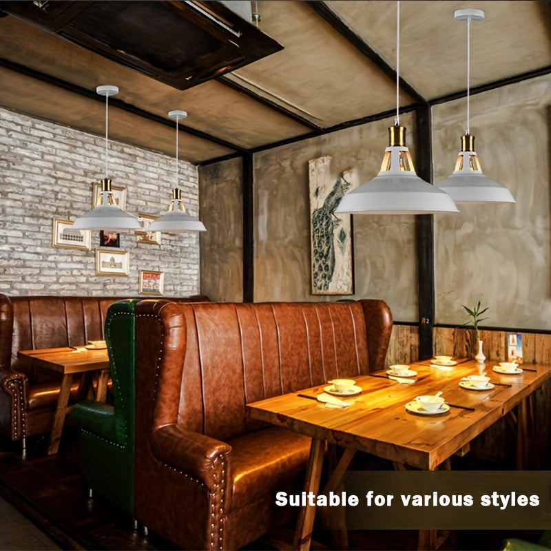 Luvano Pendelleuchte Metall Industrial Loft Retro