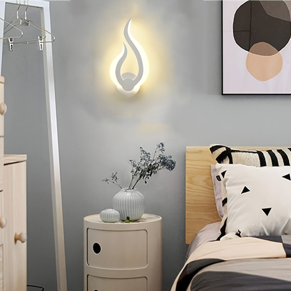 Luvano Wandleuchte Flamme LED warmweiß