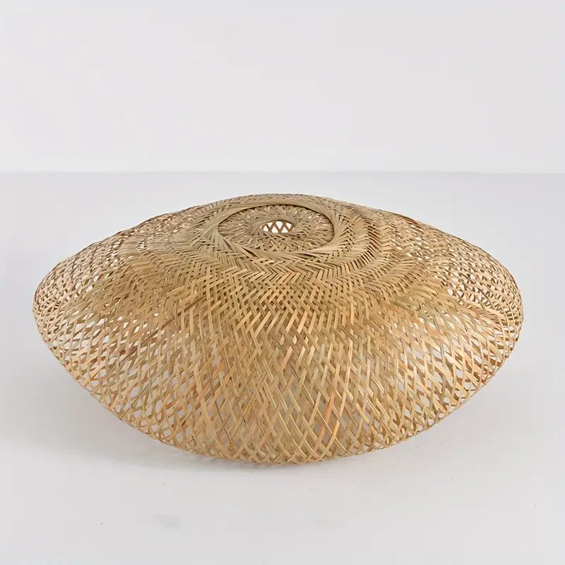 Luvano Pendelleuchte Rattan Geflecht Boho