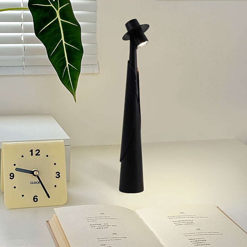 Luvano Tischleuchte Hut Touch Akku LED