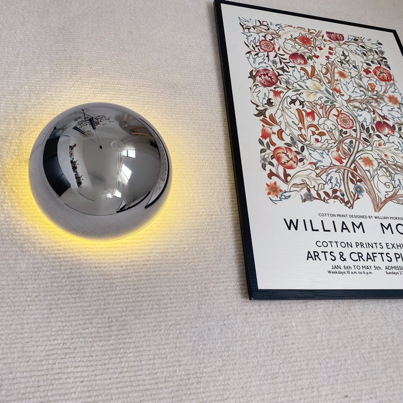 Luvano Bauhaus Eclipse Wandleuchte gold Design