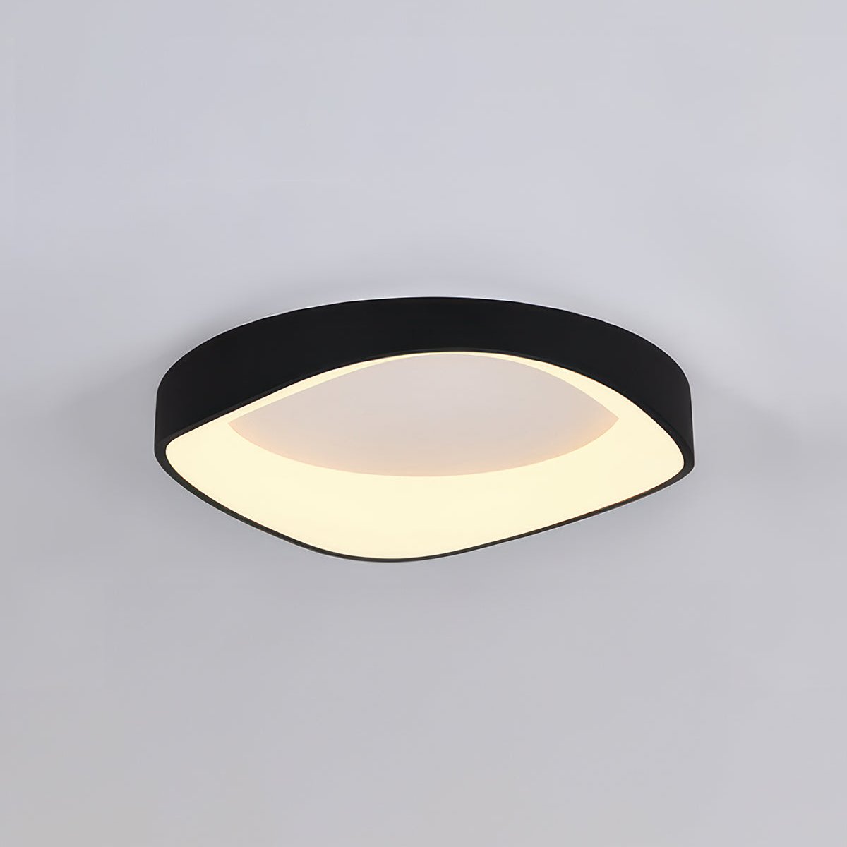 Luvano Deckenleuchte Holzoptik Nordic LED