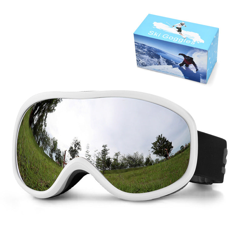 Spherical Anti-Fog Ski Goggles