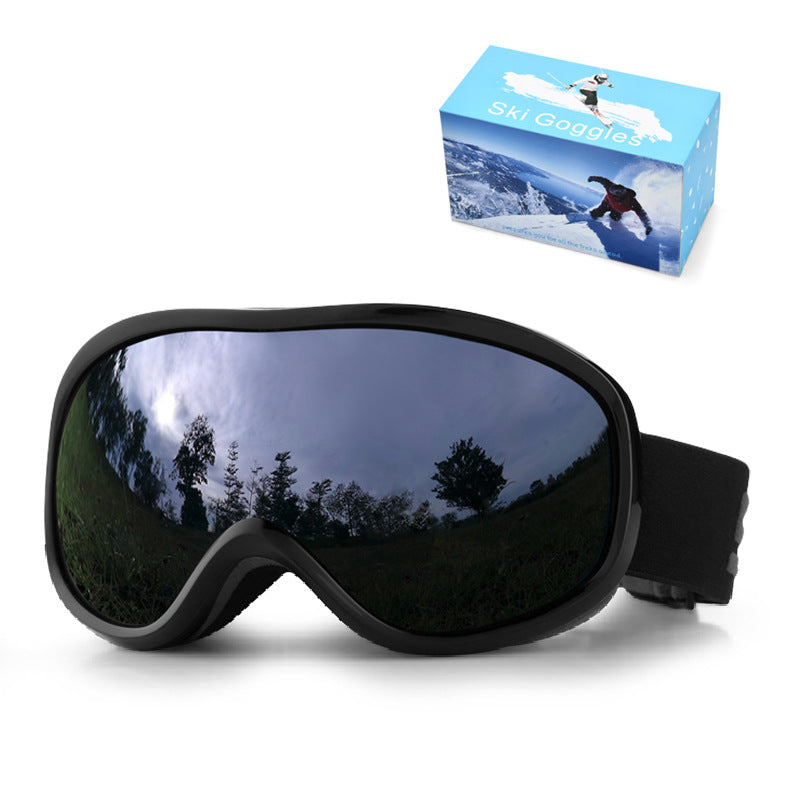Spherical Anti-Fog Ski Goggles