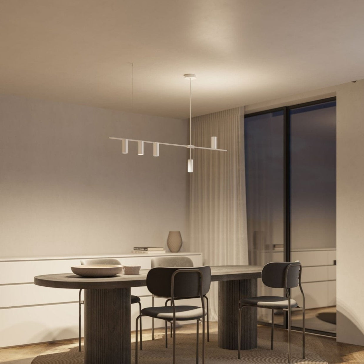 Luvano Hängeleuchte modern Deckenlampe Wohnzimmer