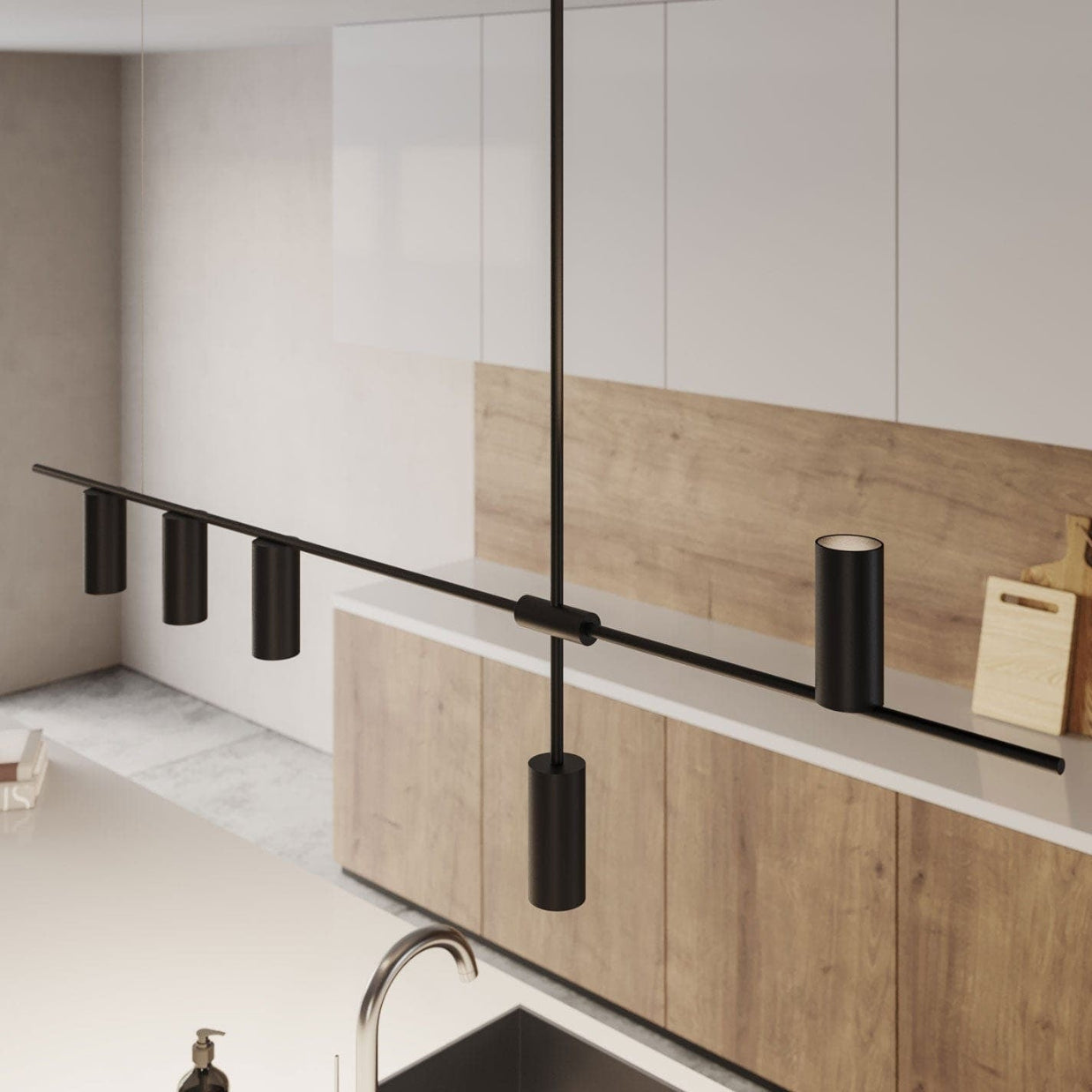 Luvano Hängeleuchte modern Deckenlampe Wohnzimmer