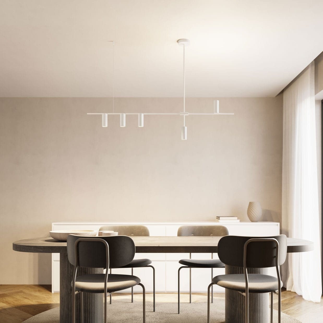 Luvano Hängeleuchte modern Deckenlampe Wohnzimmer